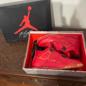 Nike Air Jordan Red Sneakers